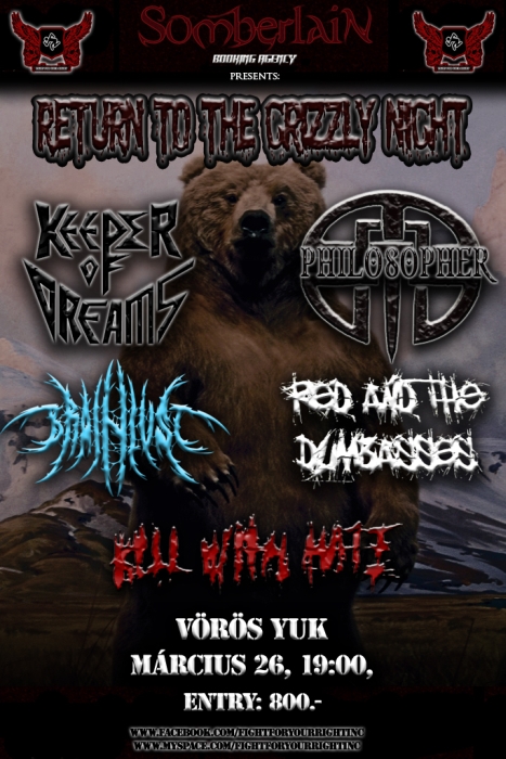 Return to the Grizzly Night  –  Március 26, Vörös Yuk