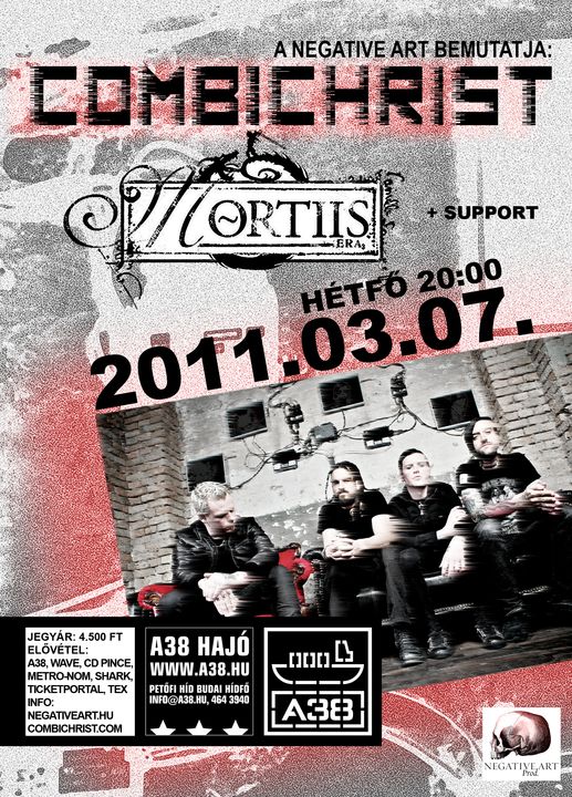 Combichrist és Mortiis az A38-on