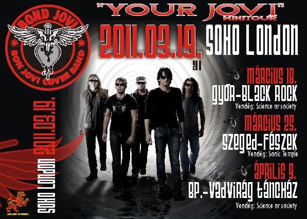 BOND JOVI the hungarian BJ Cover Band - a legenda nálunk is újraéled