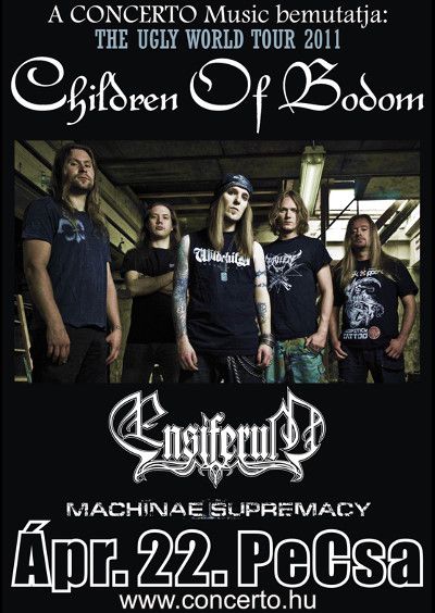 Children of Bodom koncert Budapesten