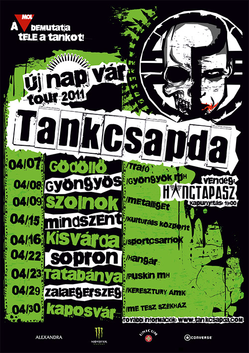 Tankcsapda: Jövőhéten indul az Új nap vár Turné!