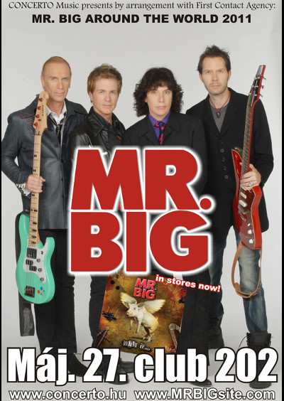 Mr. Big - Club 202 (2011.05.27.)