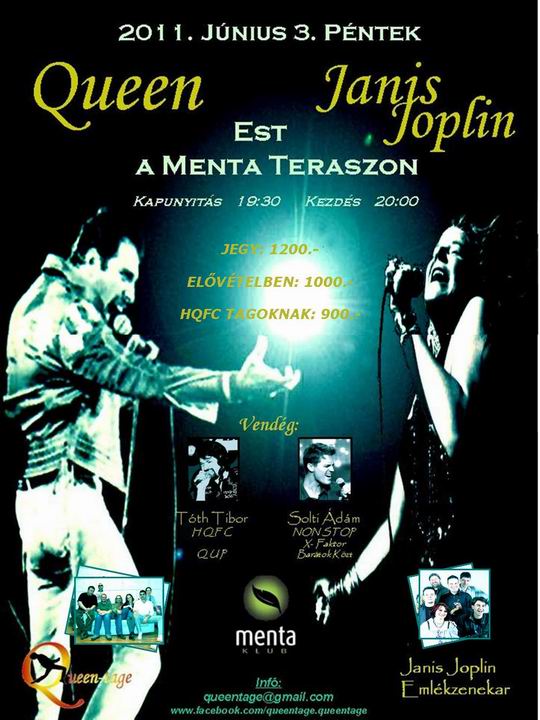 Queen-tage: Debütál a Queen emlékzenekar
