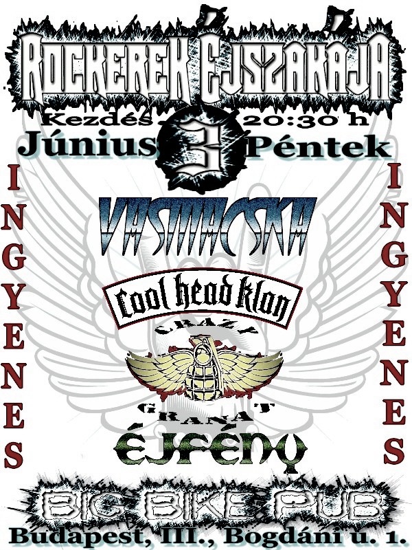 Cool Head Klan: Ötödik Rockerek éjszakája