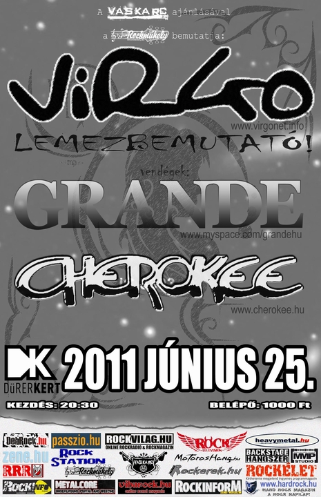 Virgo lemezbemutató - 2011.06.25. Dürer kert