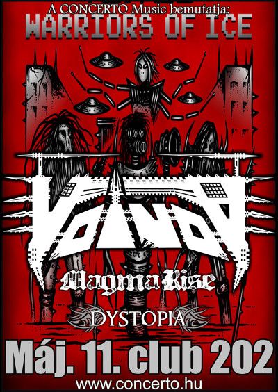 Voivod koncert Budapesten