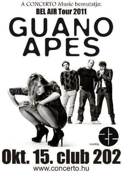 Guano Apes koncert most szombaton