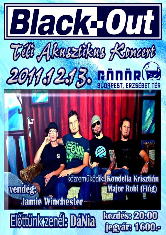 Black-Out téli Akusztikus koncert a Gödörben