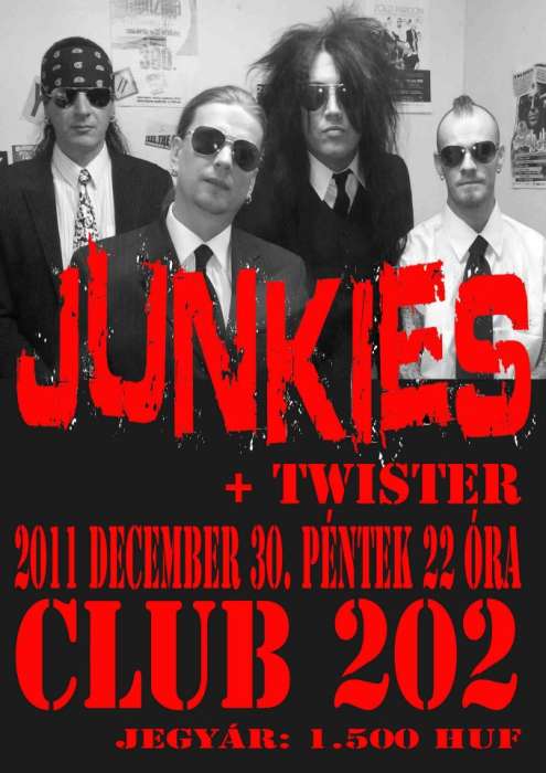 Twister & Junkies évzáró buli a Club 202-ben