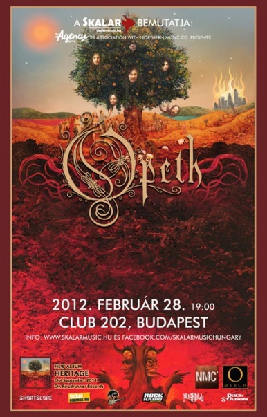 A február a progresszív metál szerelmeseié-Az Opeth is Budapestre látogat
