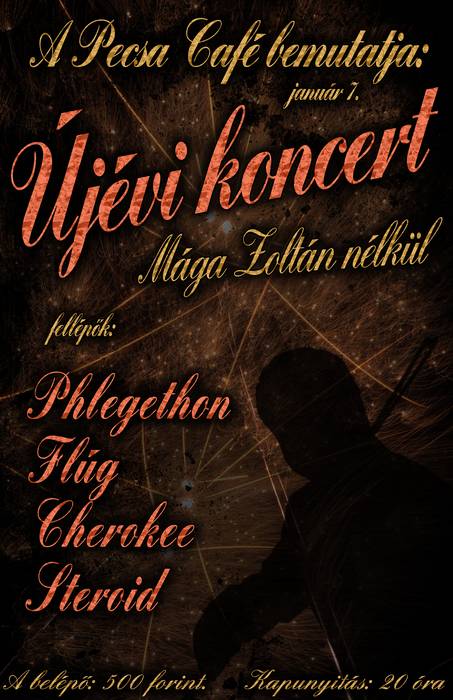 Újévi koncert a Pecsa Caféban