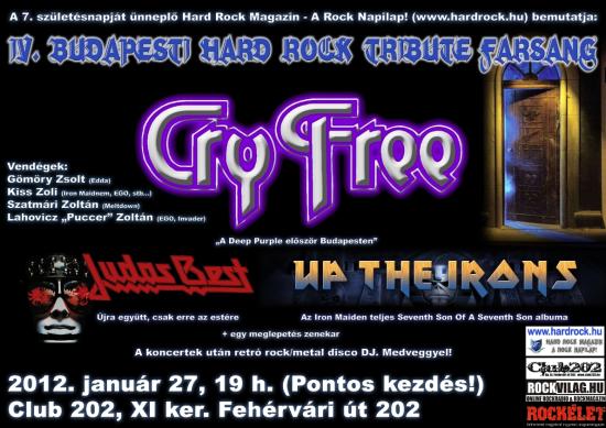 IV. Budapesti Hard Rock Farsang! -Frissítés