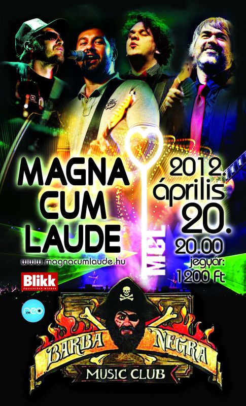 Magna Cum Laude koncert a Zöld Pardon helyett a Barba Negrában