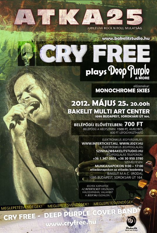 CRY FREE – ”Atka 25”