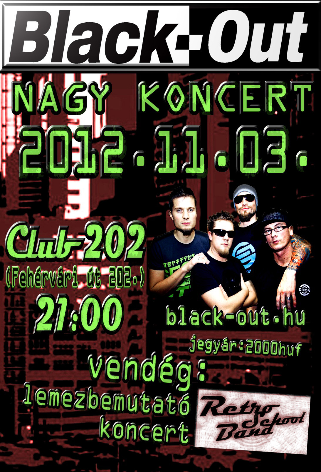 Az év utolsó hangos Black-Out bulija!