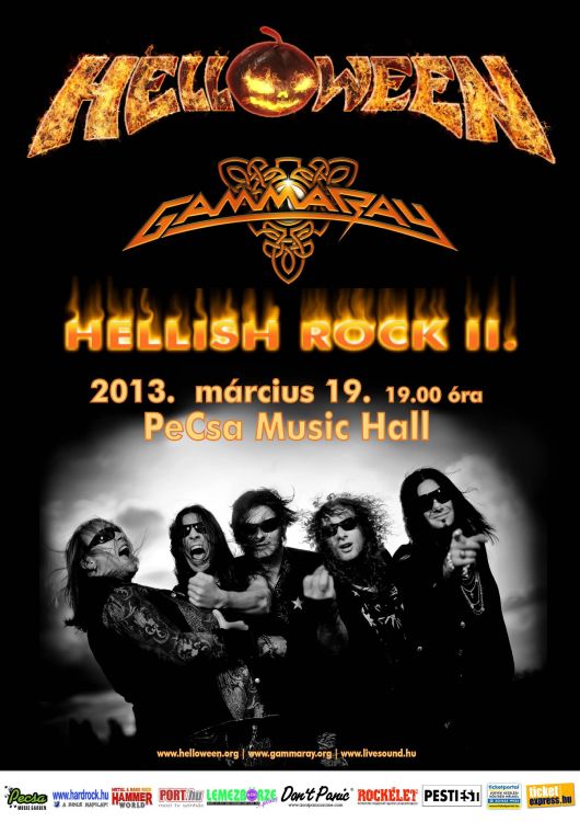 Helloween és Gamma Ray: közös koncert márciusban