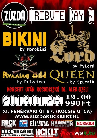 Zúzda Rock Kert – Tribute Day 6