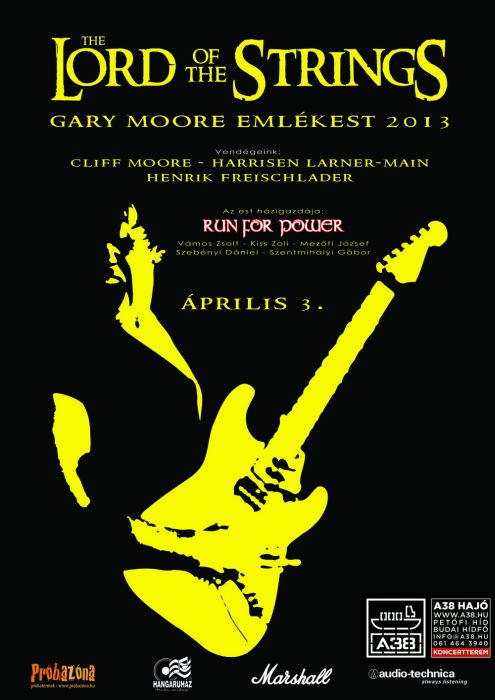 Gary Moore Emlékest - A legendás ír gitárosra emlékeznek!