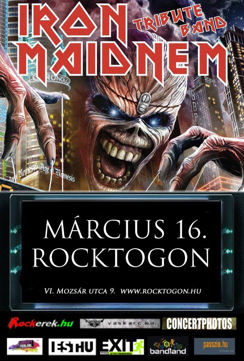 Iron Maidnem - Clive Burr emlékest szombaton a Rocktogonban!