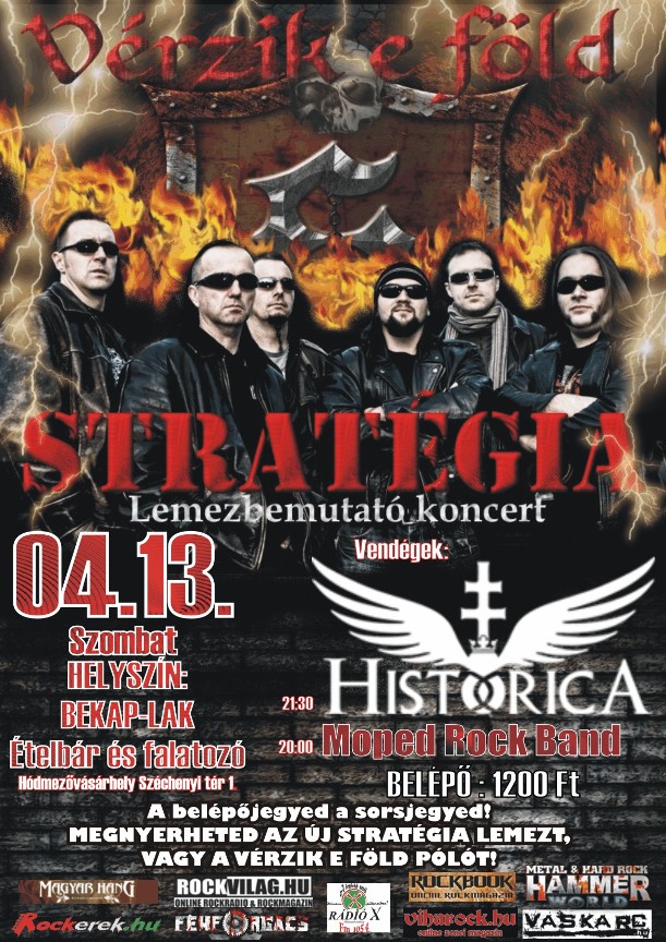 Stratégia - Lemezbemutató koncert!