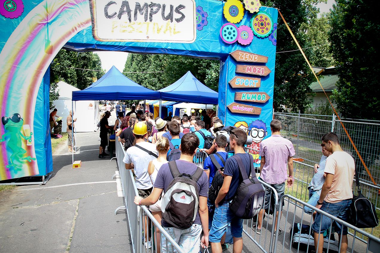 Teljes gőzzel a Campus Fesztiválon!