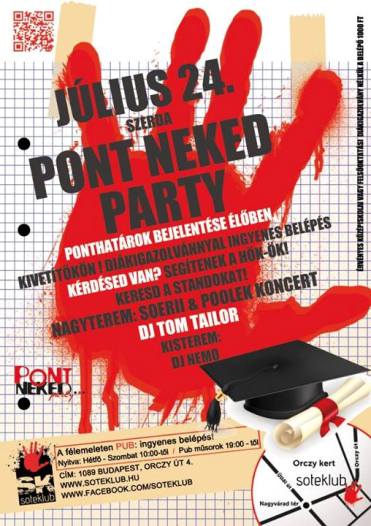 Karai Anna és a Bubble Babes - Pont NEKED Party a SOTE Klubban!