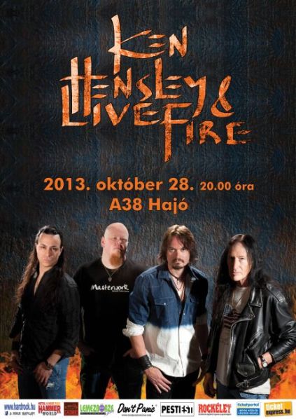 Ken Hensley - Élő Rocklegenda az A38 Hajón!