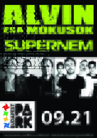 Alvin és a Mókusok - Közös turné a Supernemmel!
