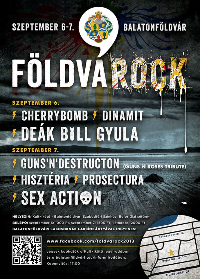 Földvárock Fesztivál. Szeptember 6-7.
