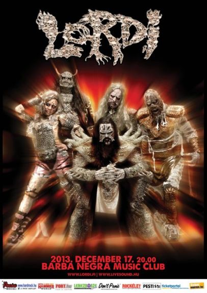 Lordi - Decemberben Budapesten zenél a szörnybanda!