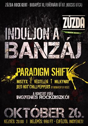 Zúzda Rock Kert – Induljon a banzáj!