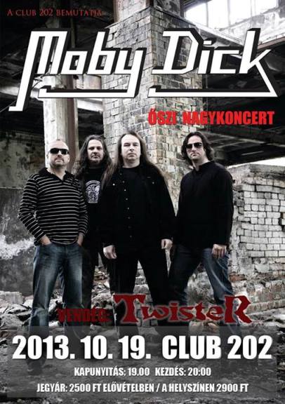 Moby Dick - Egy új dal is felcsendül majd jövő szombaton a Club 202-ben