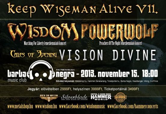 Wisdom - Sztárbandákkal mutatja be lemezét a magyar power metal csapat