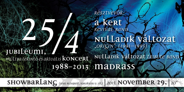25/4 - Alternatív zeneünnep