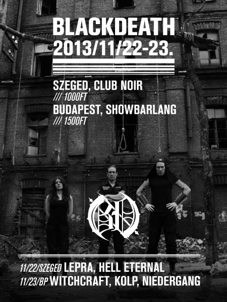 Novemberi Black metál őrület Szegeden és Budapesten.