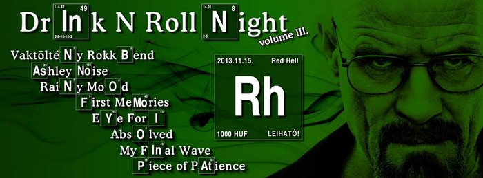 Drink N Roll Night a Vörös Yukban