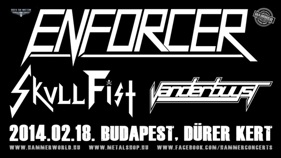 Enforcer - Először játszanak hazánkban