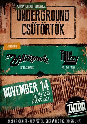 Underground csütörtök a Zúzda Rock Kertben