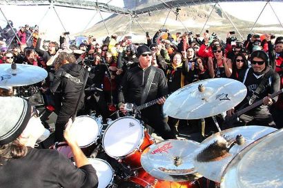 Megtekinthető a teljes antarktiszi Metallica koncert!