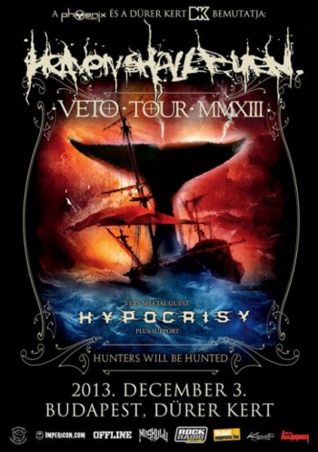 Heaven Shall Burn - Holnap koncert a Dürerben. Fellép még a Hypocrisy, a Dying Fetus és a Bleed From Within