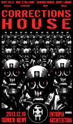 Corrections House - Metal supergoup koncert a Neurosis főhősével