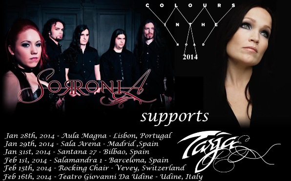 Sorronia - A budapesti banda lett Tarja Turunen előzenekara