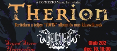 Therion - Ma este koncert a Club 202-ben- vendég: az Arkona és a Sound Storm