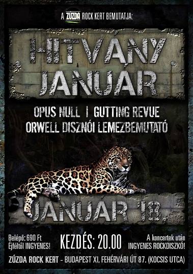 Zúzda Rock Kert – Hitvány Január