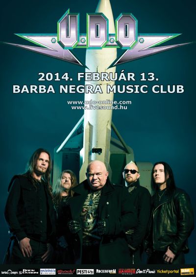U.D.O. koncert: heavy metal magasiskola a Barba Negrában