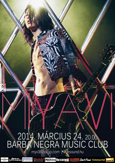 Miyavi - Ismét Budapesten a szamuráj gitáros