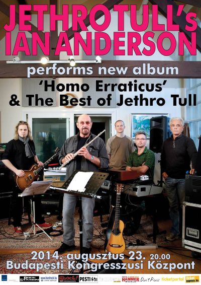 Ian Anderson - Nyáron új lemezzel tér vissza a Jethro Tull főhőse