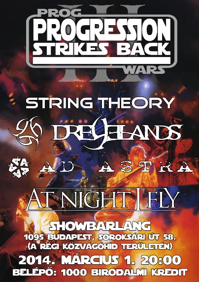 Progression Strikes Back fesztivál a ShowBarlangban