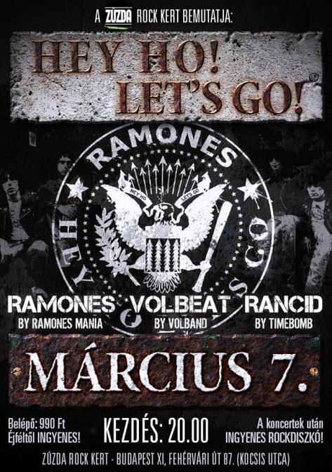 Zúzda Rock Kert – Ramones Mania