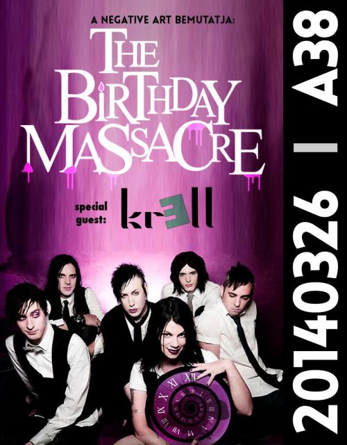 Az A38 Hajón játszik a The Birthday Massacre